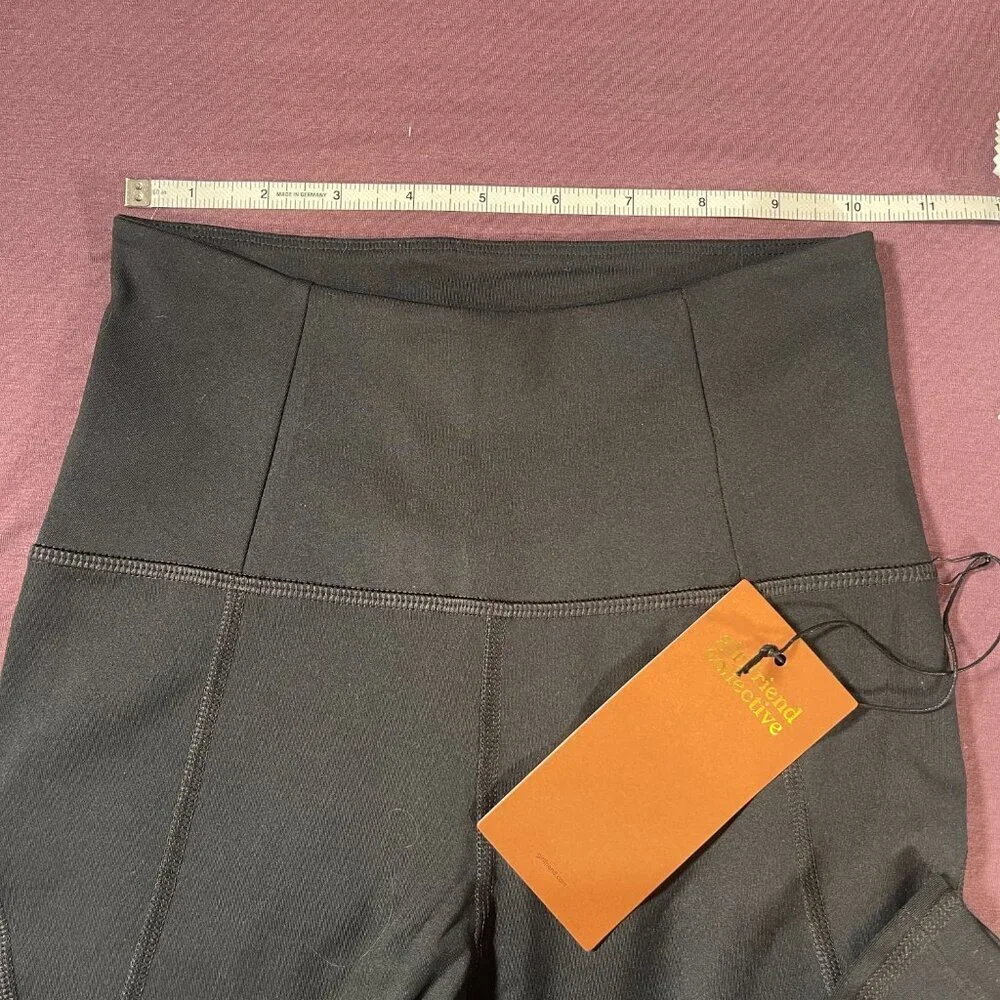 Girlfriend Collective Extra High Rise Leggings in Black - Size XS NWT - Picture 4 of 7